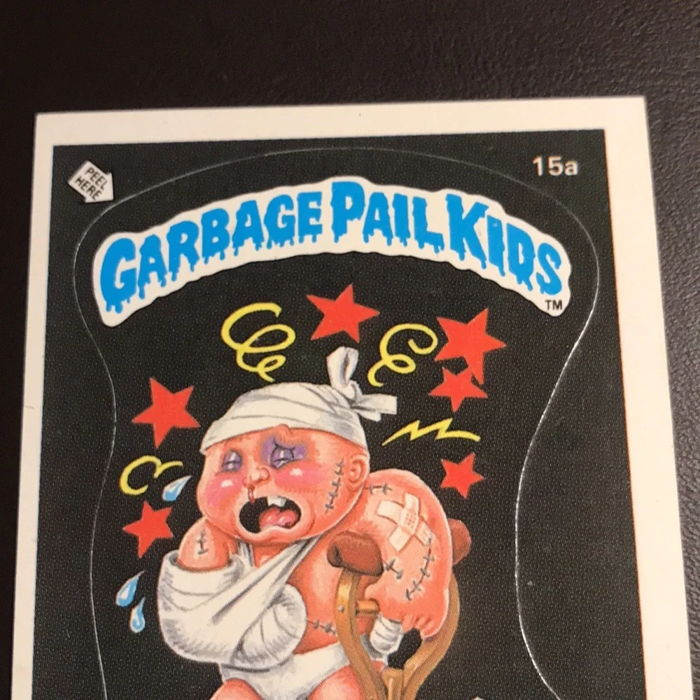 Garbage Pail Kids Ailin' Al trading card